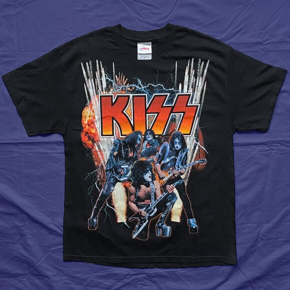 KISS "World Domination Tour 2003-2004" Tee - Picture 1 of 8